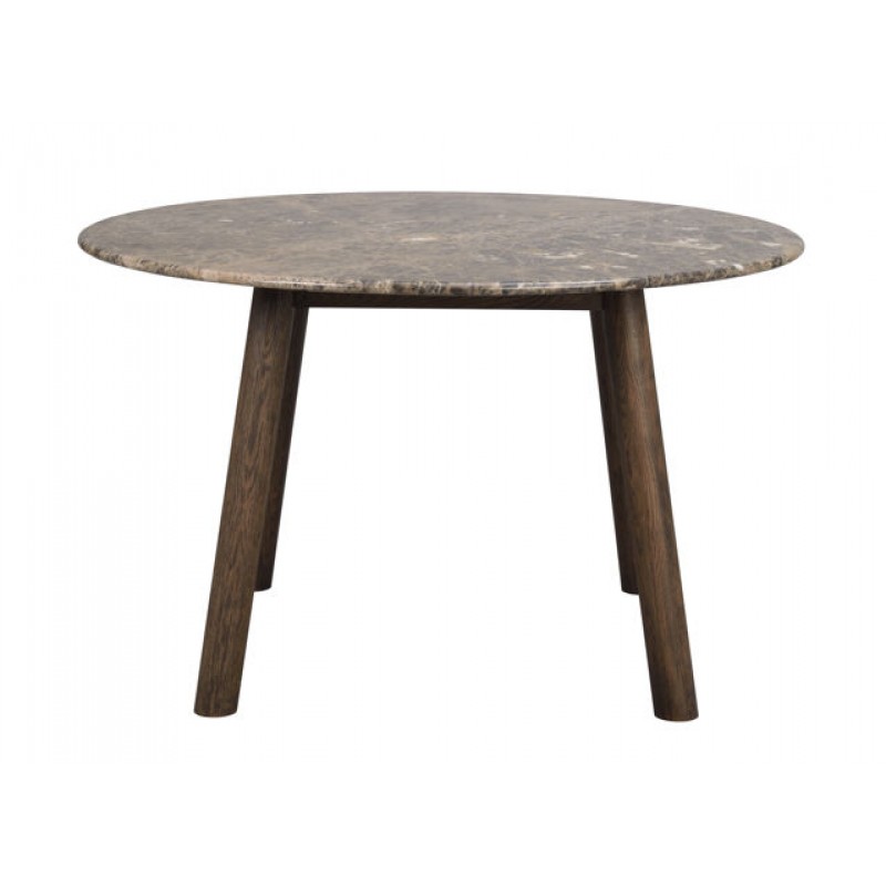 RO Taransay Dining Table Marble Brown/Brown